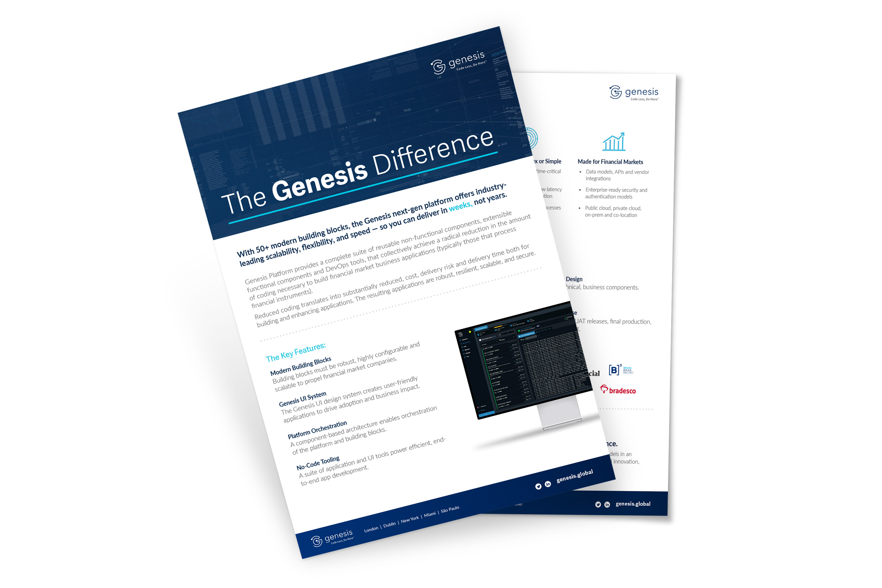 The Genesis Difference - Platform Factsheet