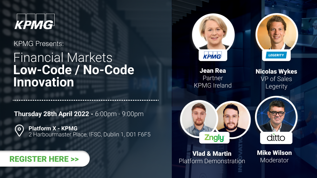 Event: Financial Markets Low-Code/No-Code Innovation with KPMG